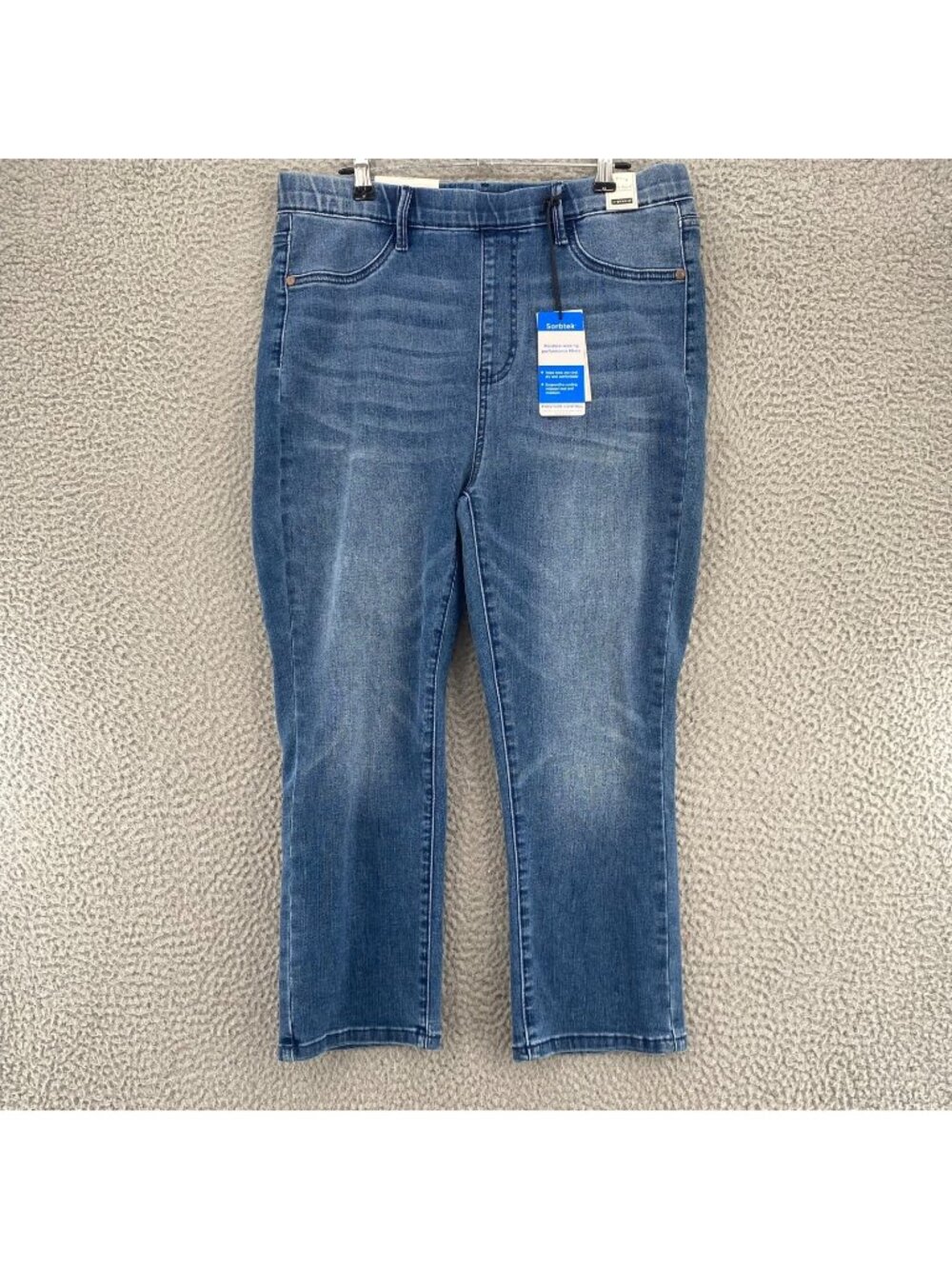 Judy Blue Jeans Womens 30 Blue Skinny Fit Capri Sorbtek High Waist Stretch NWT